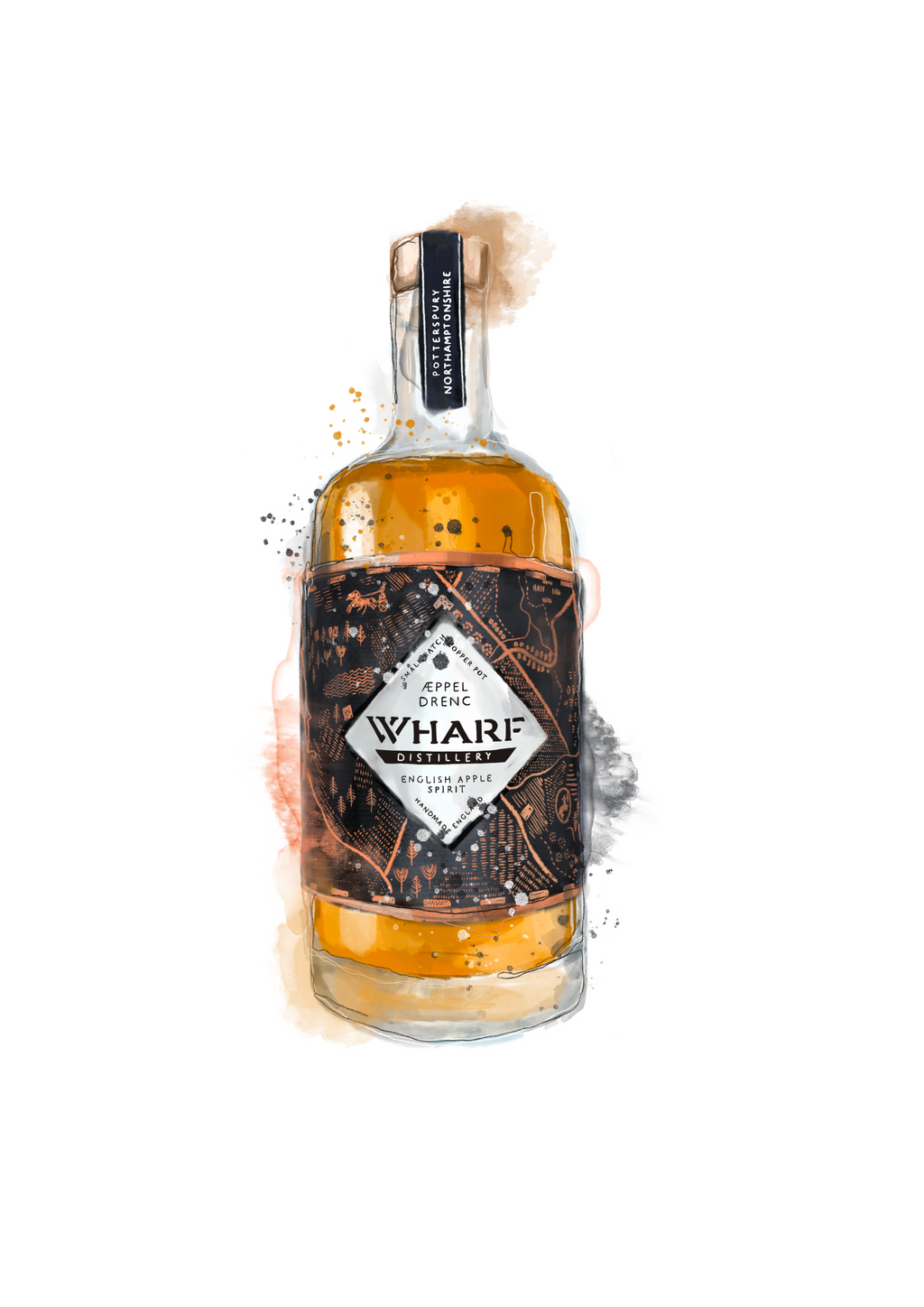 Æppel Drenc Oak Aged English Apple Brandy