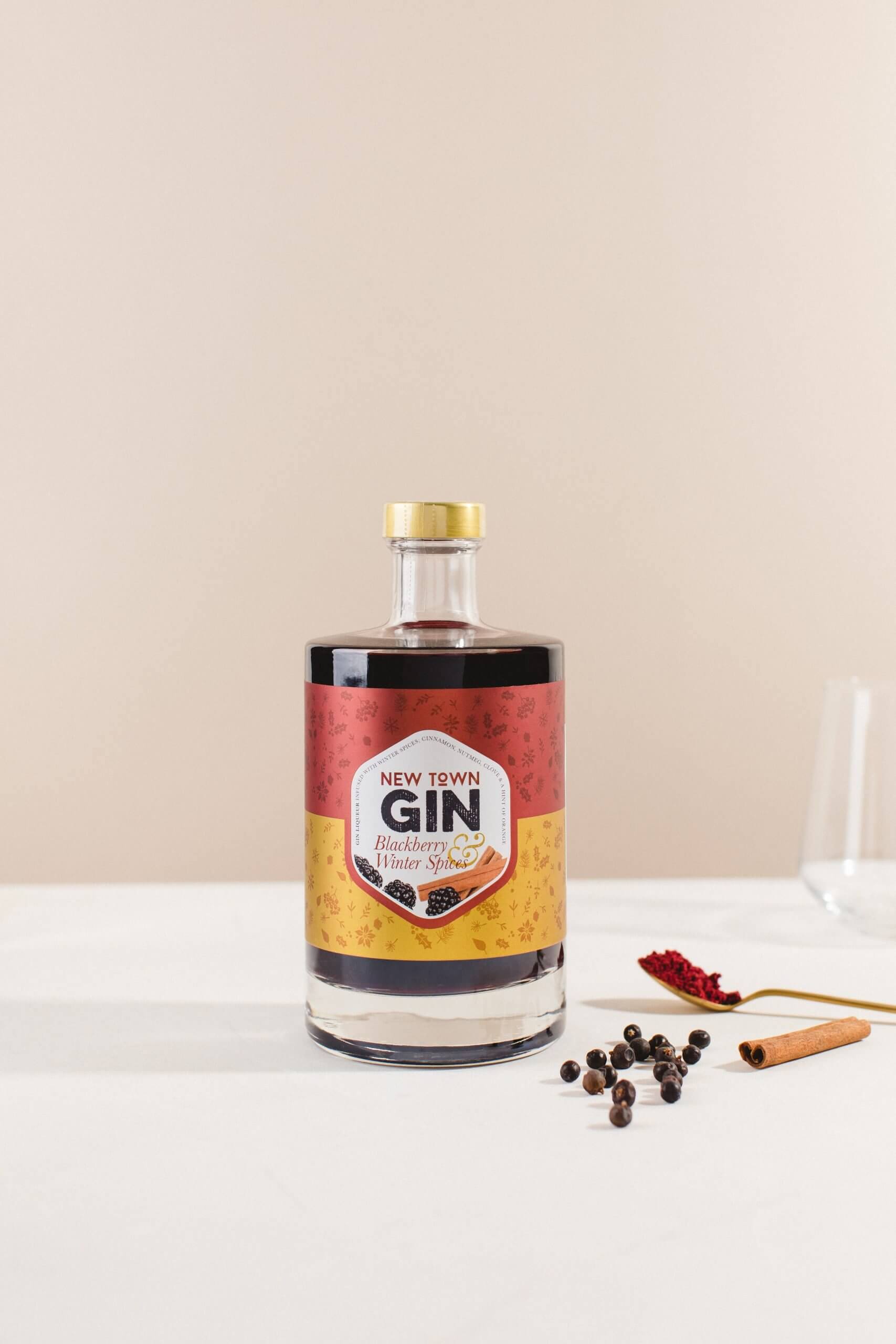 Blackberry & Winter Spice Gin Liqueur