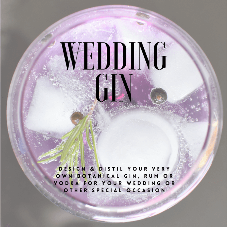 Create Your Own Bespoke Wedding Gin, Rum or Vodka