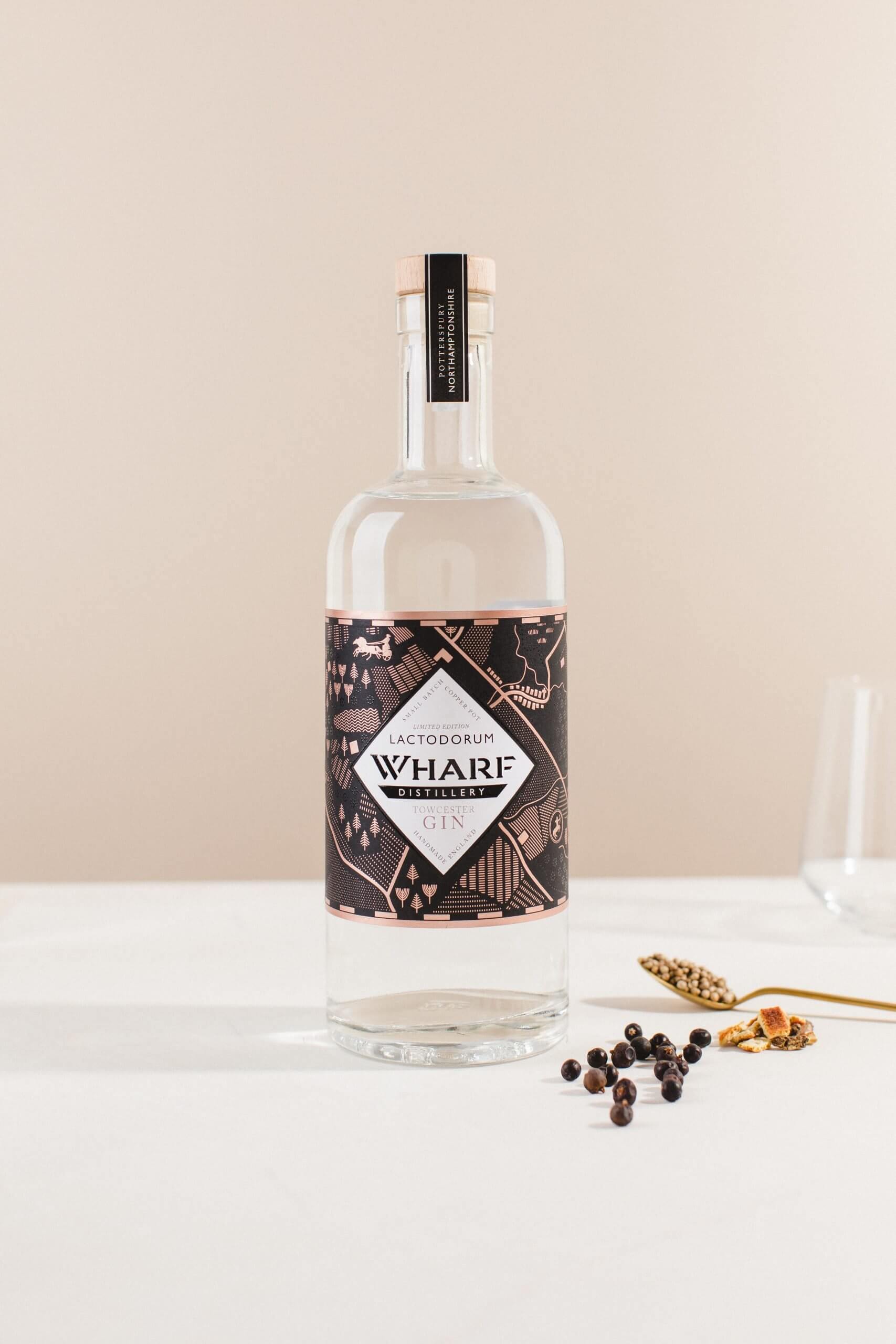 Lactodorum ‘Towcester’ Gin – Floral Meadow Botanical Gin UK – Wharf ...